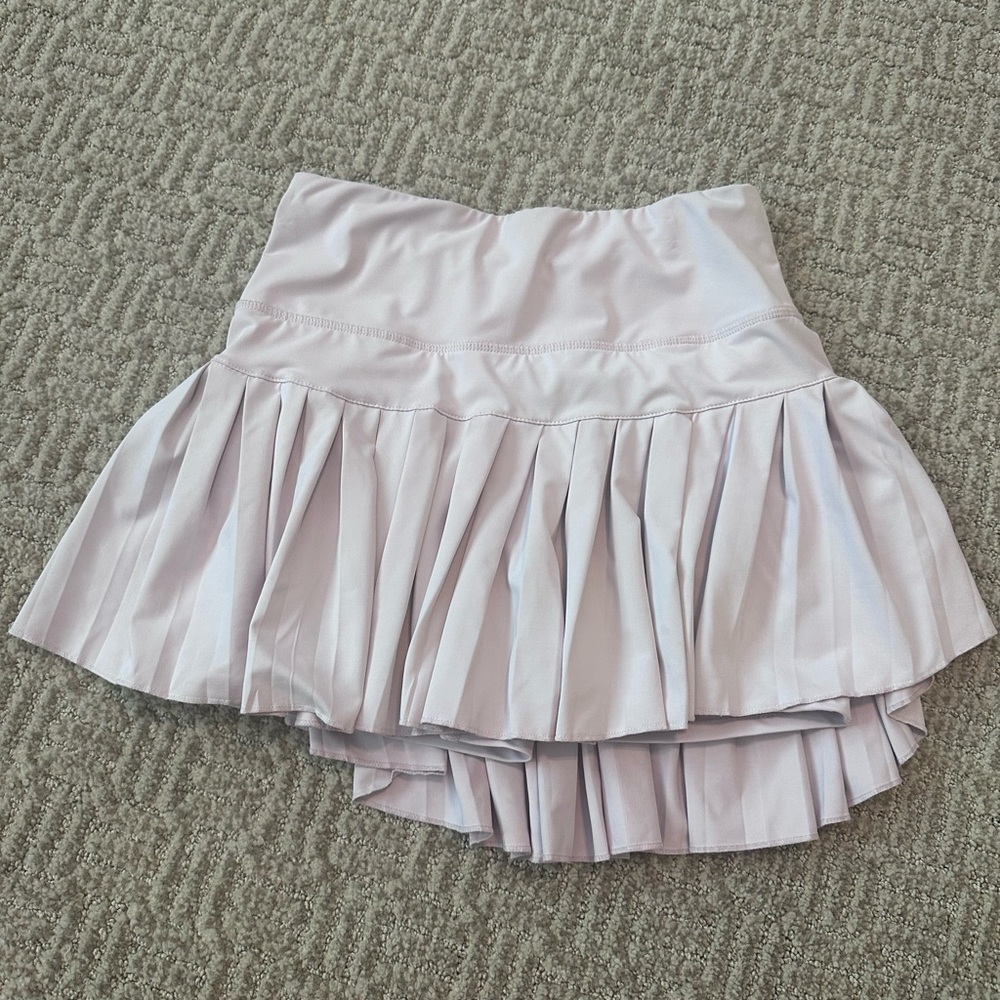 Gold hinge mini skirt